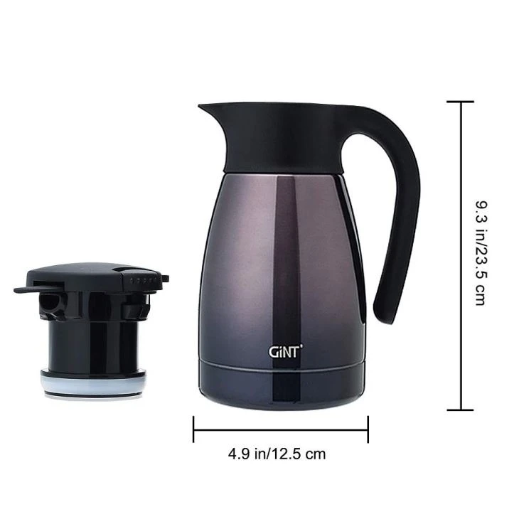 GiNT Hot Selling Vacuum Thermos Tea Double Wall Stainless Steel Coffee Pot