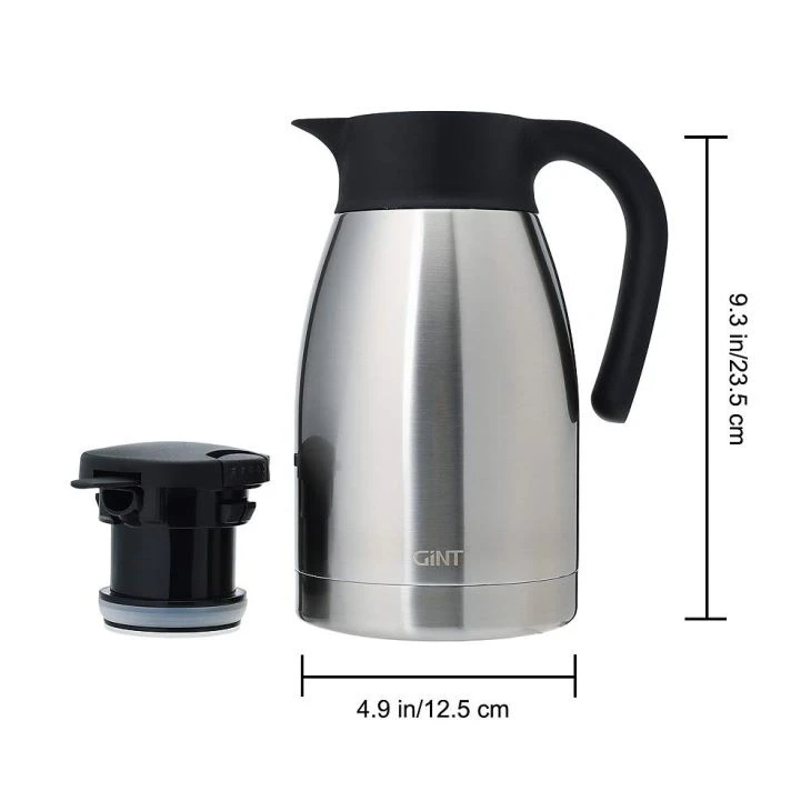 GiNT Hot Selling Vacuum Thermos Tea Double Wall Stainless Steel Coffee Pot