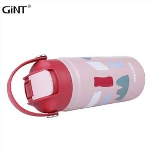 Chai nước cách nhiệt chân không có nắp màu 550ml